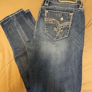 Women’s Rock Revival Betty Easy Skinny Jeans 32 Regular